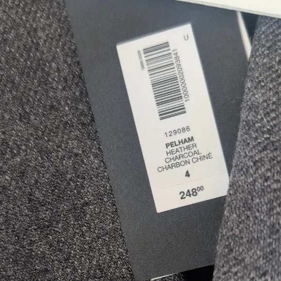 Aritzia NWT Wool Charcoal Suit Set - Picture 3 of 11